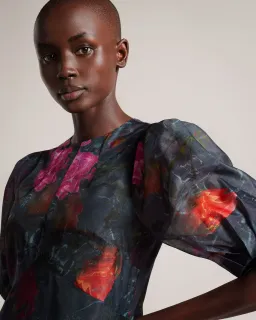 Ted Baker Mekayla Empire Midi Dress Size 1 / AU 8 for rent on The Volte - image 2