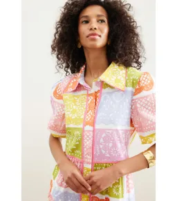 Binny Papel Picado Dress Multi Size 16 for rent on The Volte - image 2