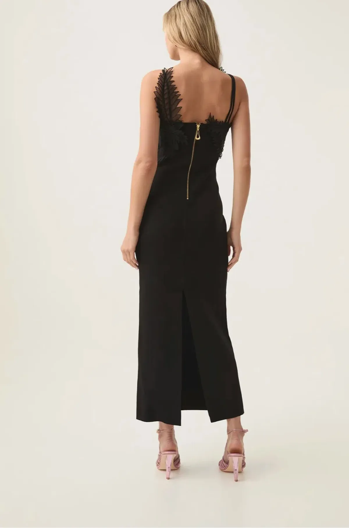 AJE Daisy Maxi Dress Black Size S /Au 8 - Image 3