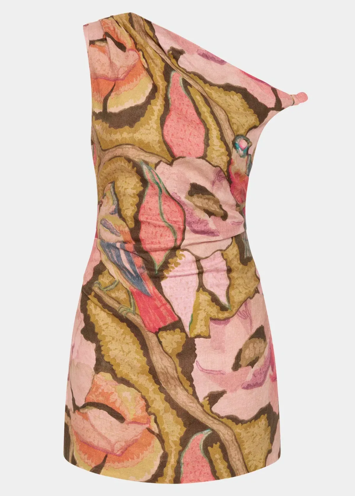 Sir the Label Talulah Knot Mini Dress Sanderling Floral Size 12 - Image 7