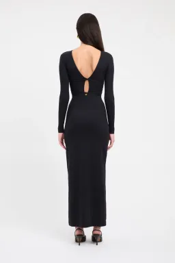 Kookai Sereya Maxi Dress Black Size 6 for rent on The Volte - image 3