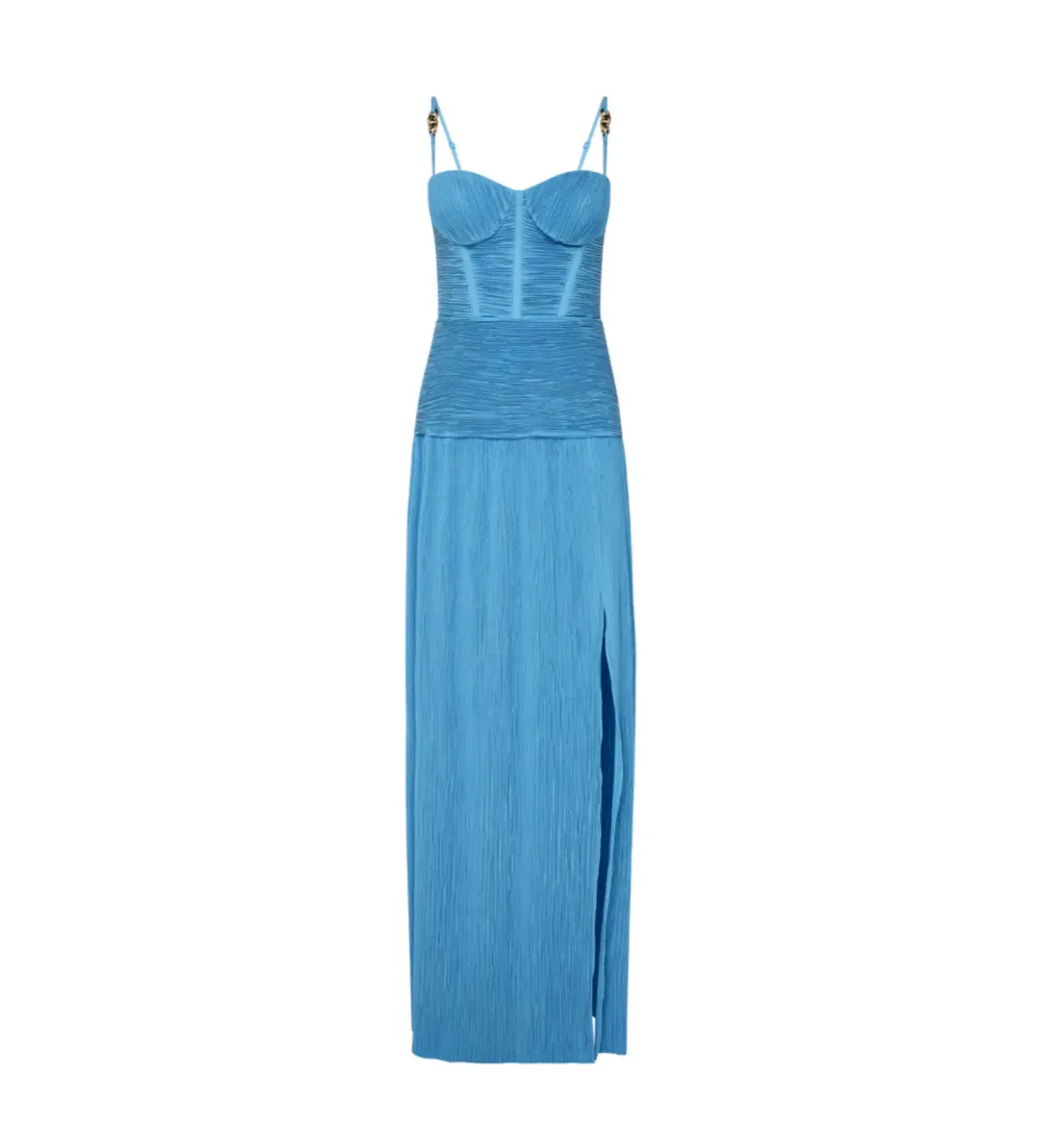 Manning Cartell Double Time Pleat Dress in Cerulean Blue Size XS / AU 6 for rent on The Volte - main image