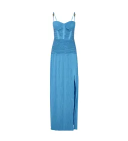 Manning Cartell Double Time Pleat Dress in Cerulean Blue Size XS / AU 6 for rent on The Volte - image 6