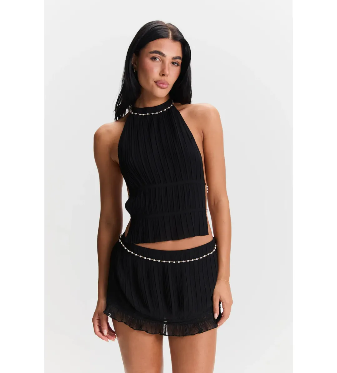 Sasha Therese Perla Black Set Size XS / AU 6 for rent on The Volte - main image