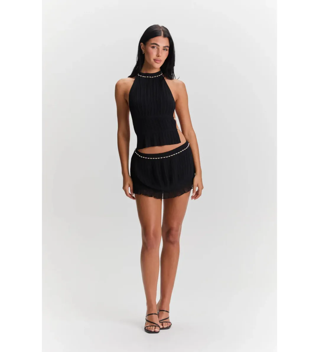 Sasha Therese Perla Black Set Size XXS / AU 4 for rent on The Volte - main image