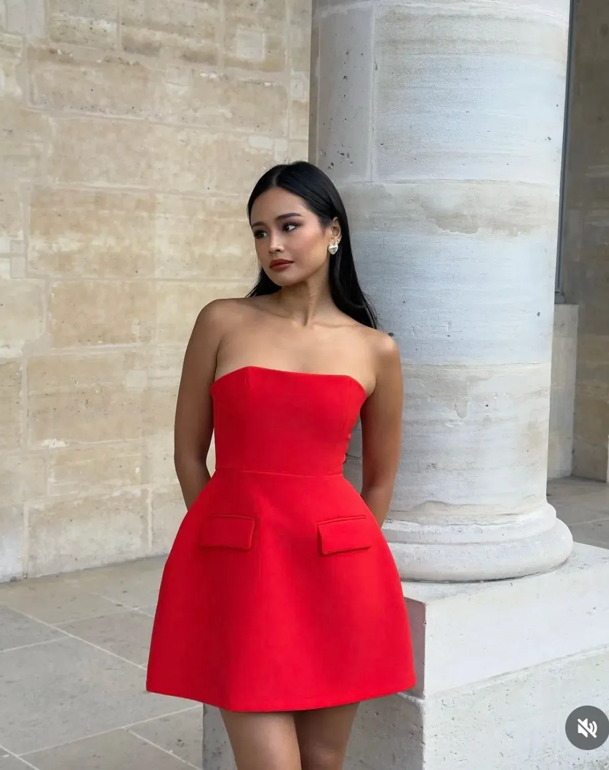 Odd Muse The Ultimate Muse Strapless Mini Dress Red Size M / AU 10 - Image 8
