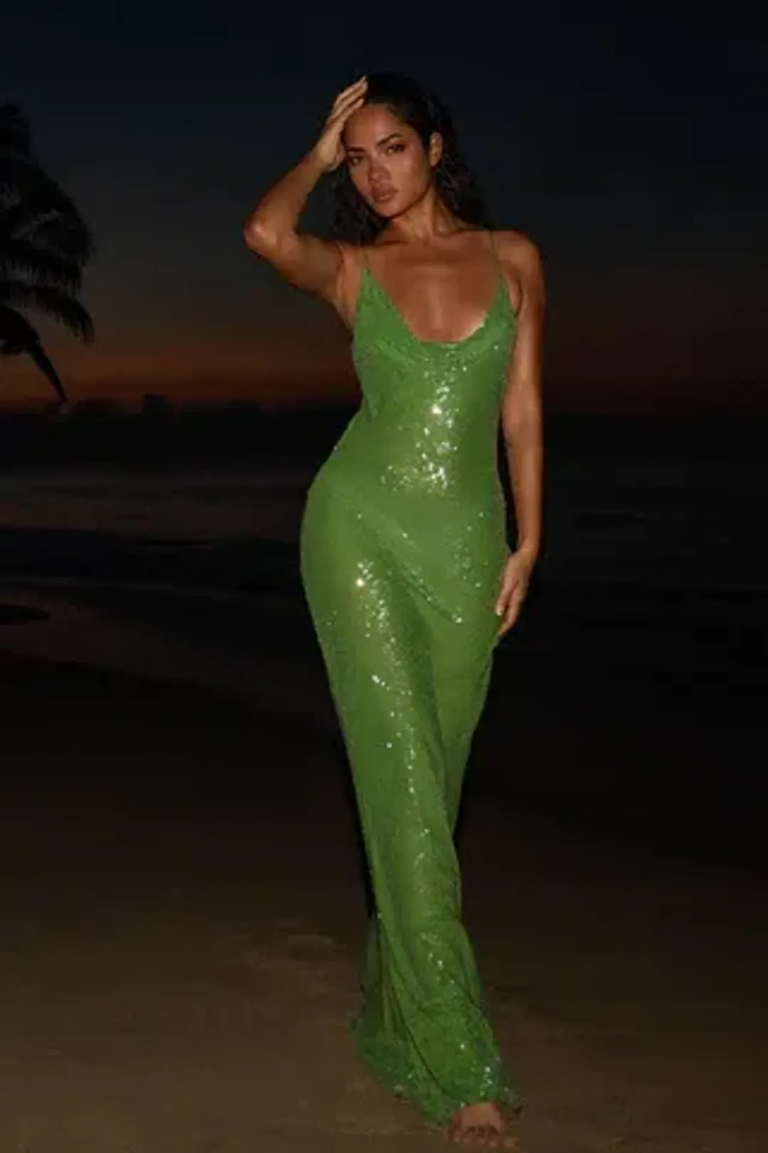 Rat & Boa Gaia Dress Green Size XXS / AU 4 for rent on The Volte - main image