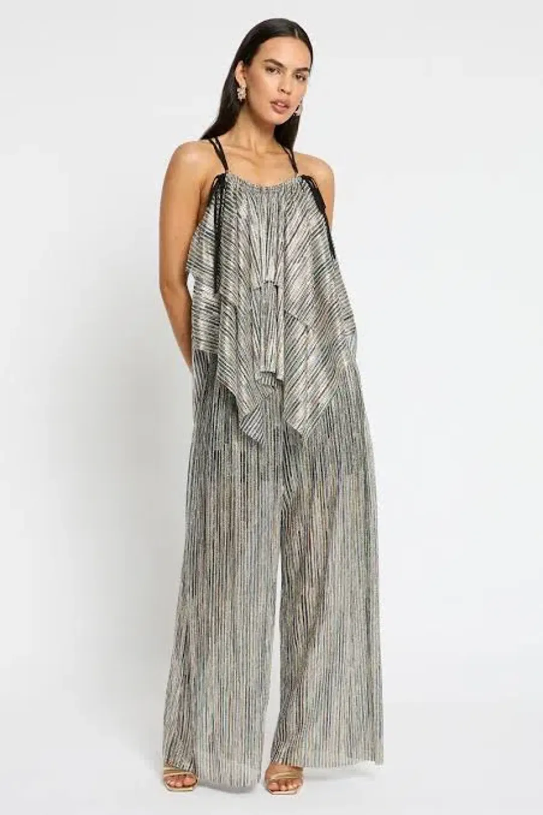 Sass & Bide Desert Moon Pant Metallic Size 16 for rent on The Volte - main image
