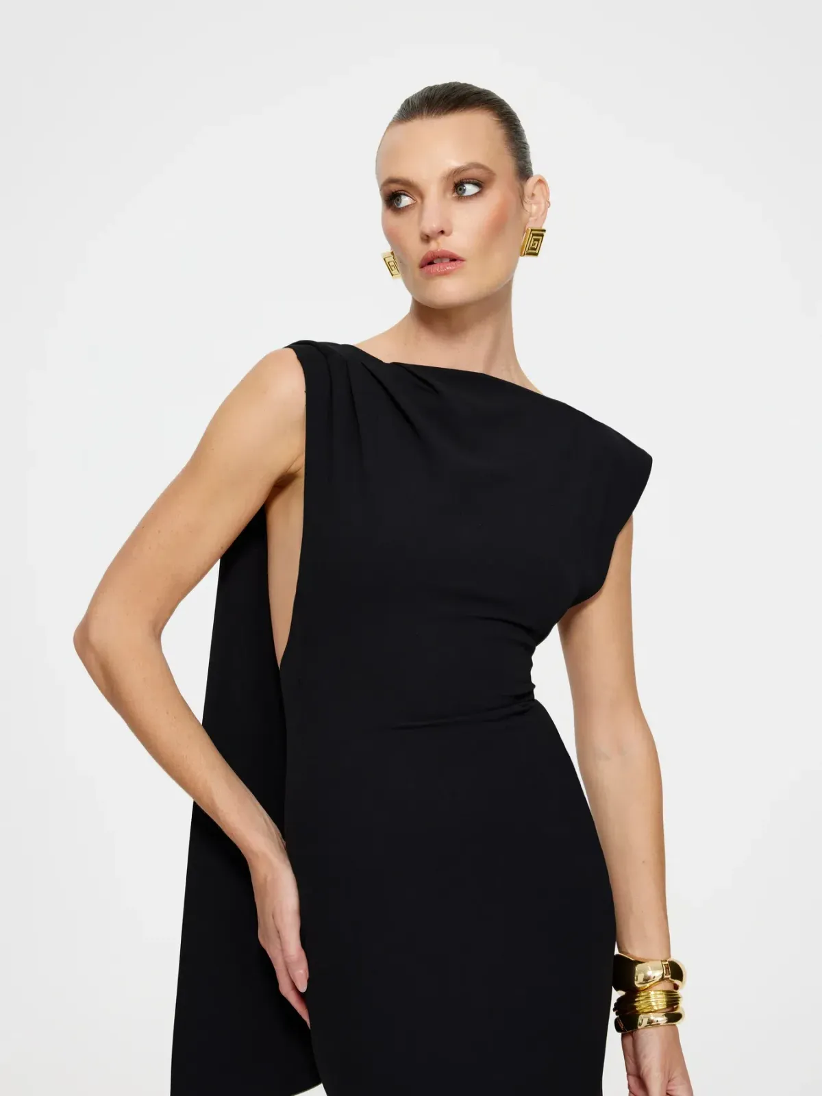 Effie Kats Audrey Gown in Black Size L / AU 12 - Image 4