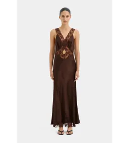 Sir The Label Aries Gown Brown Size 1 / AU 8 for rent on The Volte - image 1