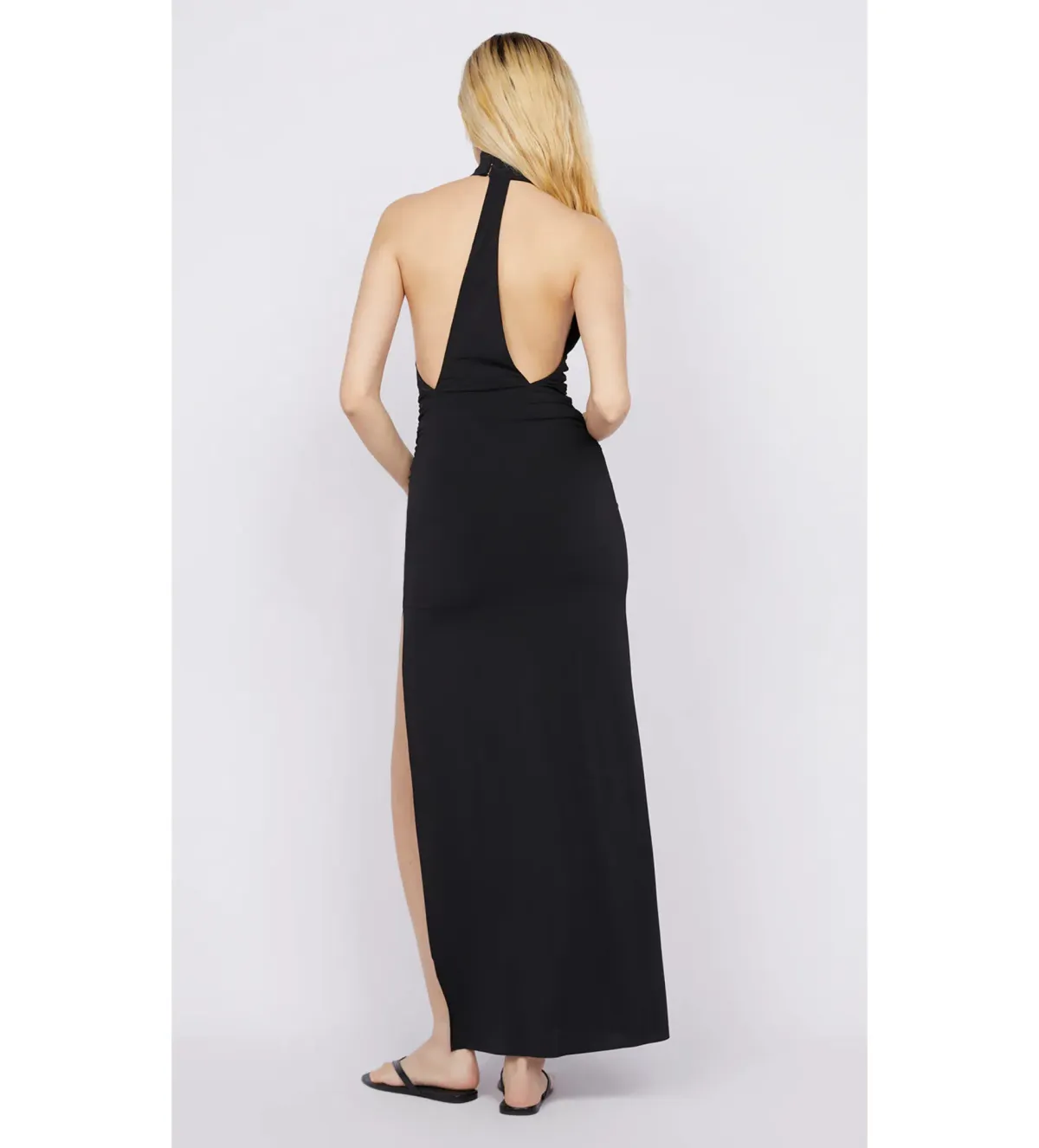 Bec & Bridge Larsen Racer Midi Dress Black Size XS / AU 6 - Image 3