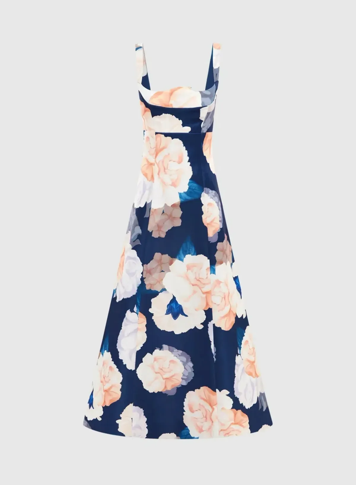 Leo Lin Odette Midi Dress in Rosebud Print Size AU 10 for rent on The Volte - main image