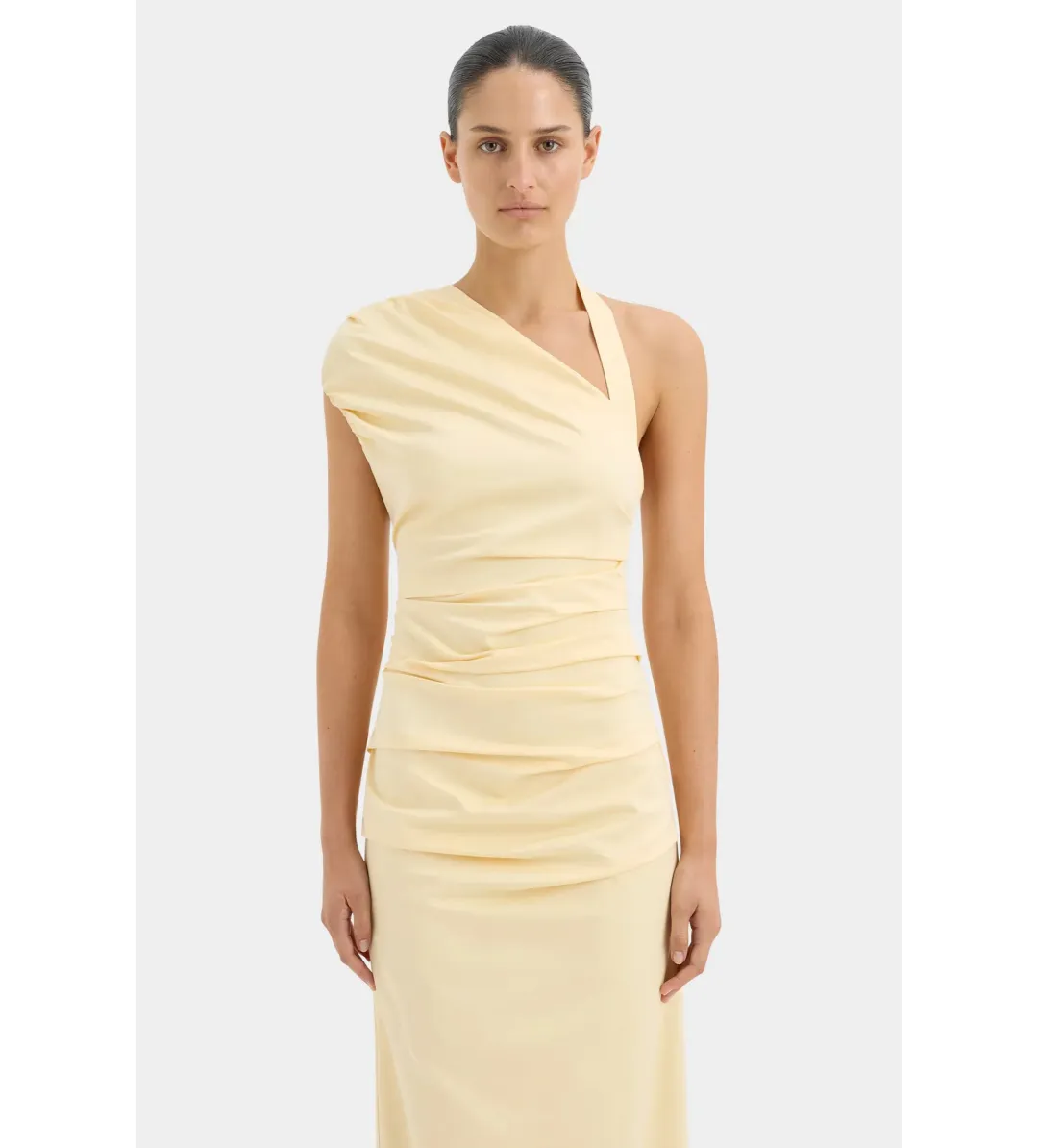 Sir the Label Giacomo Gown Butter Yellow Size AU 6 for rent on The Volte - main image