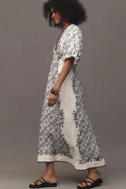 Alemais Airlie Midi Dress Floral Size 14 for rent on The Volte - image 2
