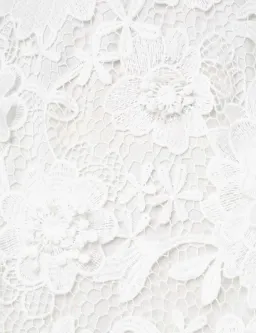 Zimmermann The Halliday Lace Flower Midi Dress in Ivory Size 0 / AU 8 for rent on The Volte - image 6