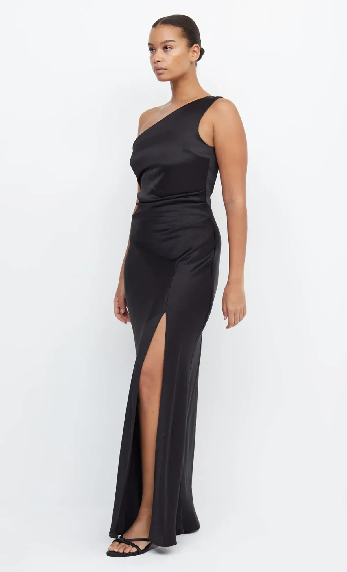 Bec & Bridge The Dreamer Asym Dress in Black Size 10 - Image 5