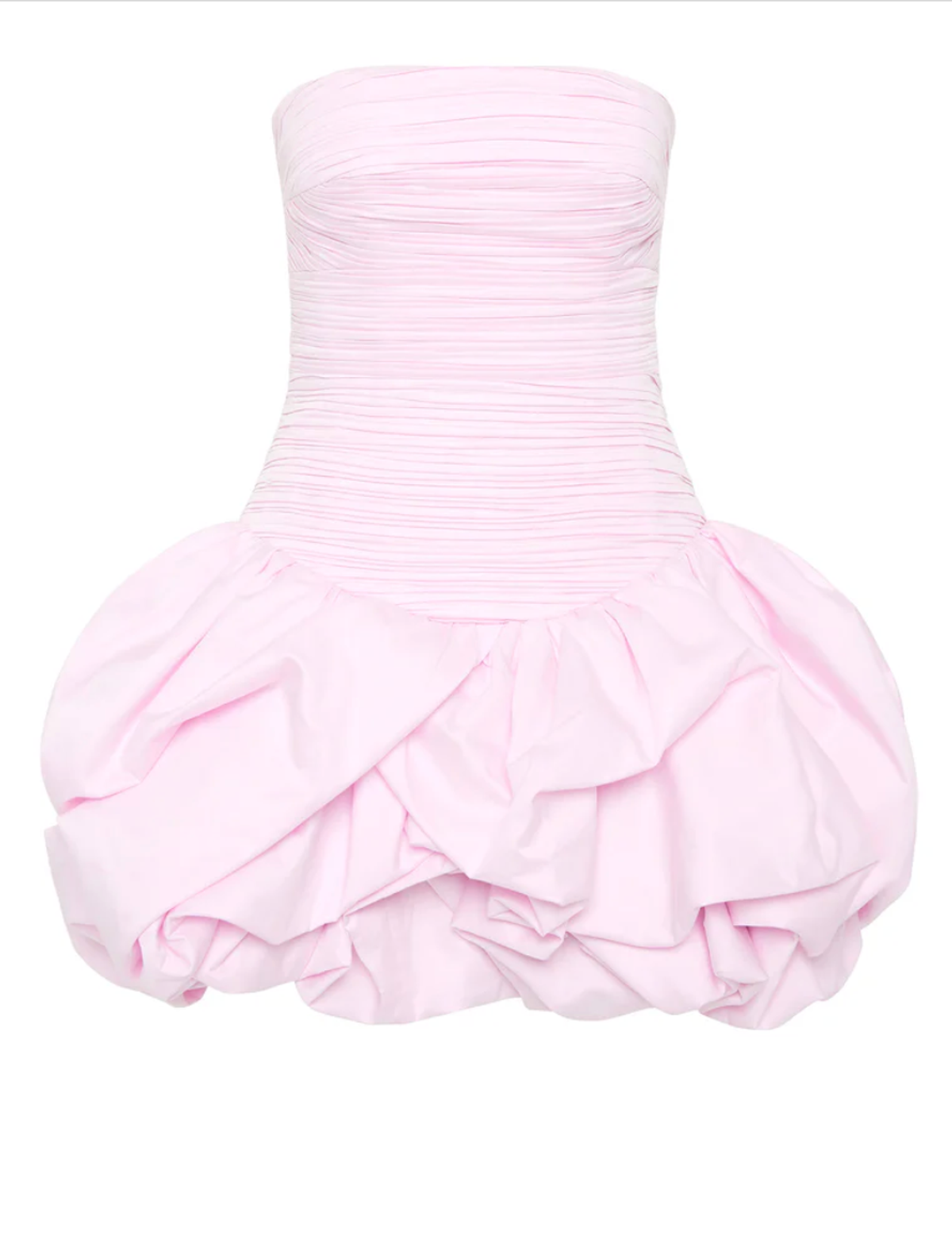 Aje Violette Bubble Hem Mini Dress Baby Pink Size 6 - Image 5