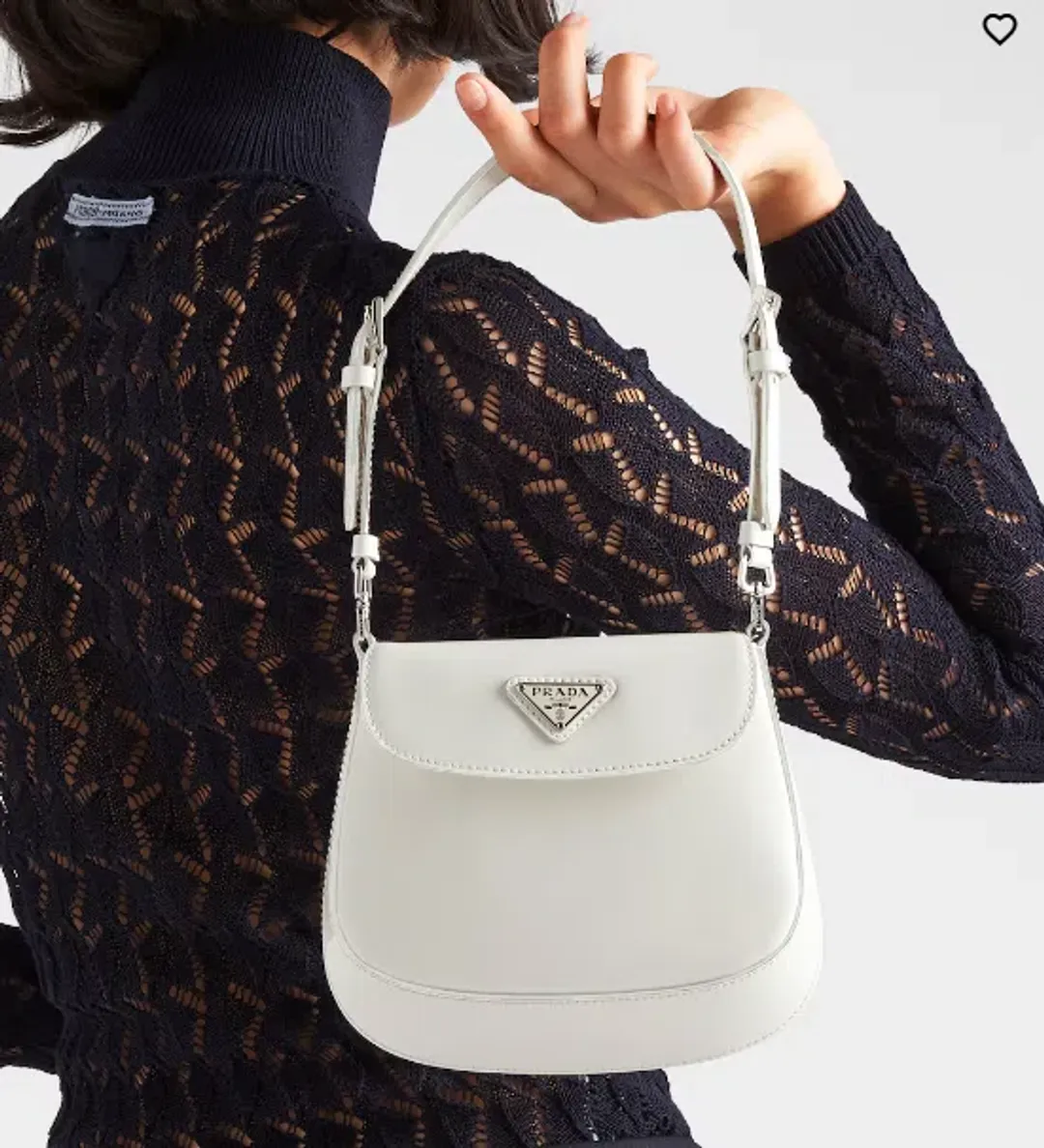 Prada mini Cleo bag for rent on The Volte - main image