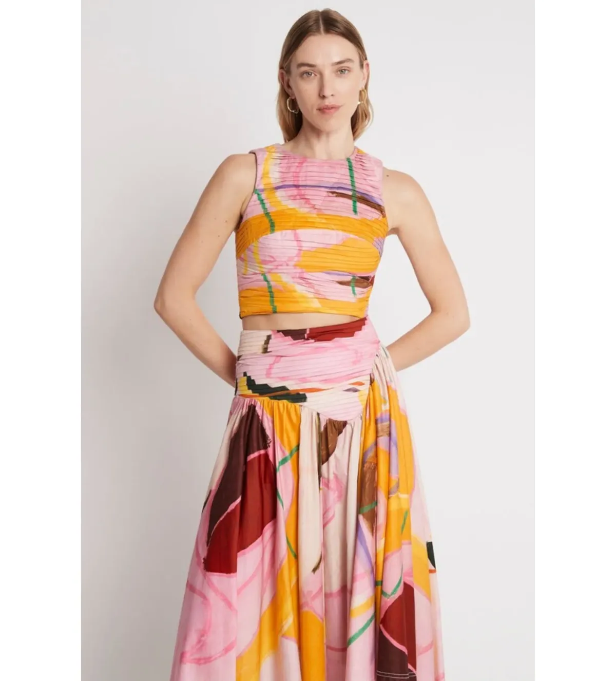 Aje Palette Ruched Top Expression Size 8 - Image 1