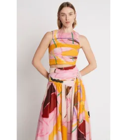 Aje Palette Ruched Top Expression Size 8 for rent on The Volte - image 1