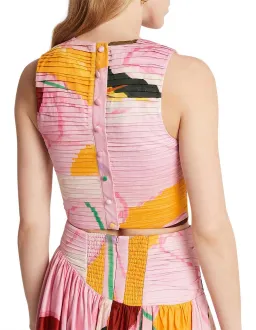 Aje Palette Ruched Top Expression Size 8 for rent on The Volte - image 4