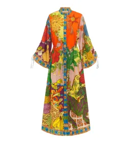 Alémais Tiger Shirtdress Multi Size 12 for rent on The Volte - image 3