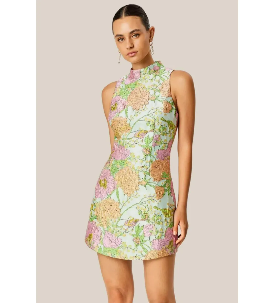 Elliatt The Sunbeam Mini Dress Floral Size AU 14 for rent on The Volte - main image