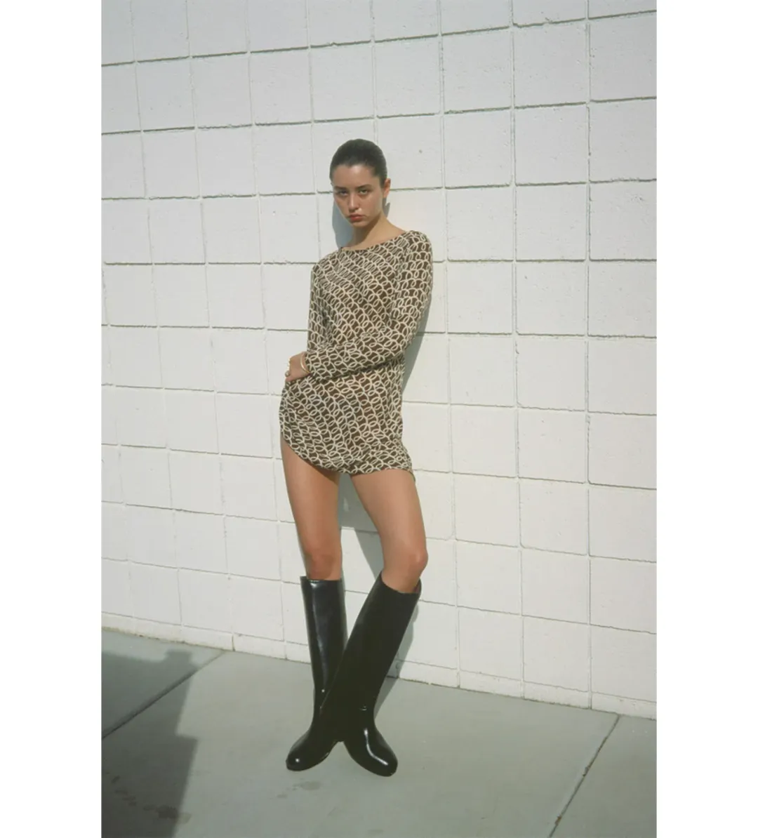 Realisation The Rainey Dress in Landline Size M / AU 10 for rent on The Volte - main image