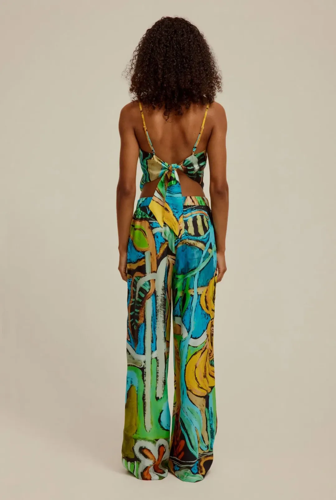 Venroy Jamaica Scene Top & Pant Set Print Size 8 for rent on The Volte - main image