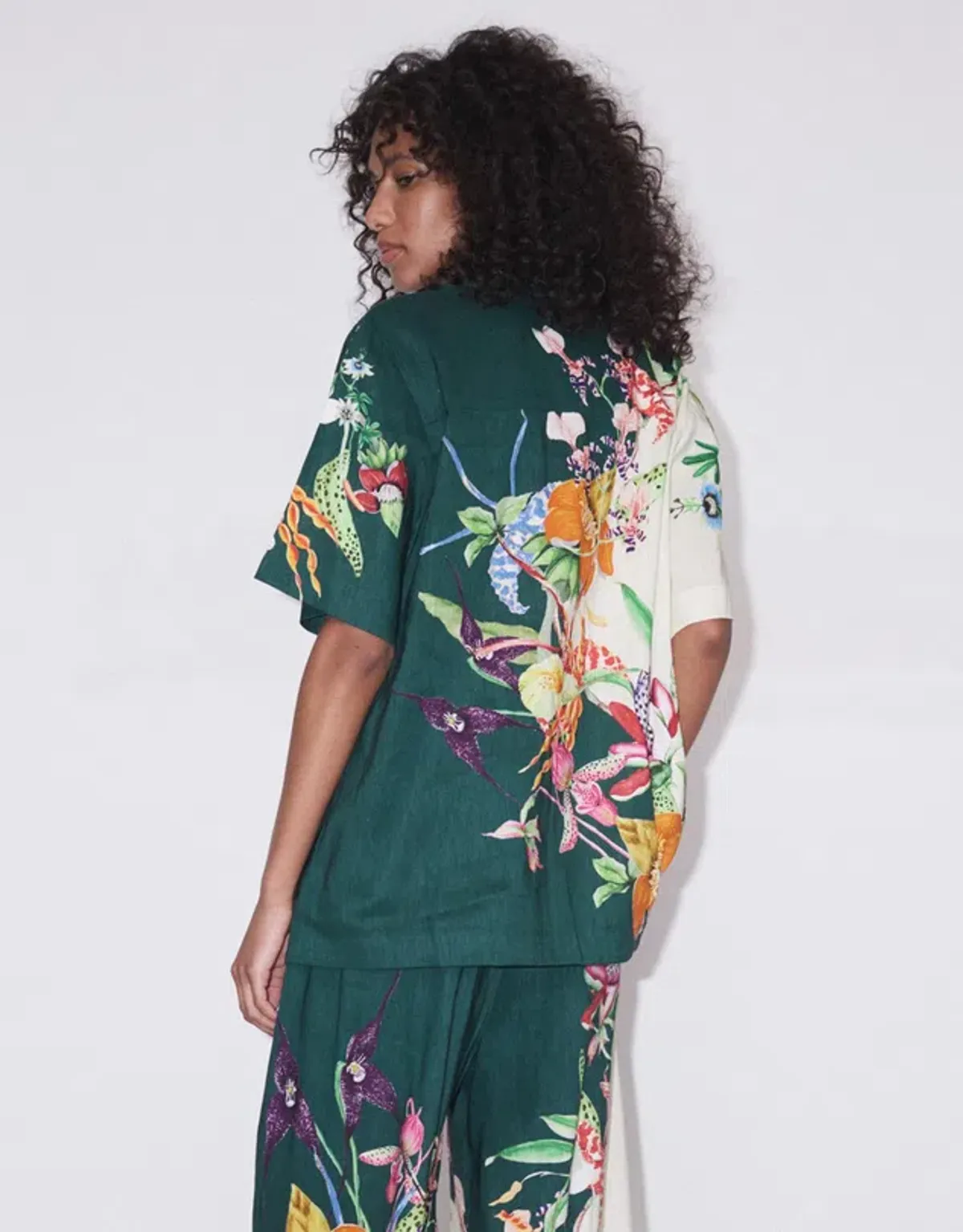 Alemais Aggie Shirt and Pants Set Floral Size 6 - Image 5