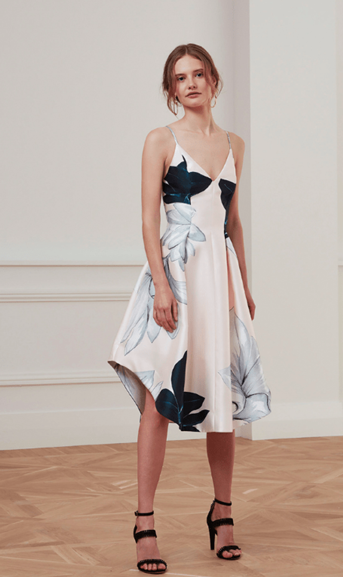 Keepsake the Label Translate Mini Dress in Blush floral - Image 1