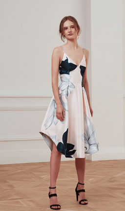 Keepsake the Label Translate Mini Dress in Blush floral for rent on The Volte - image 1