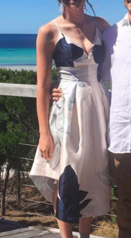 Keepsake the Label Translate Mini Dress in Blush floral for rent on The Volte - image 2