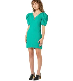 ELLIATT FLORIDITA MINI DRESS EMERALD for rent on The Volte - image 3