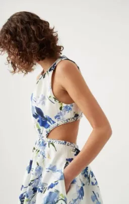 Aje Voyage Braided Cut Out Mini Dress for rent on The Volte - image 5