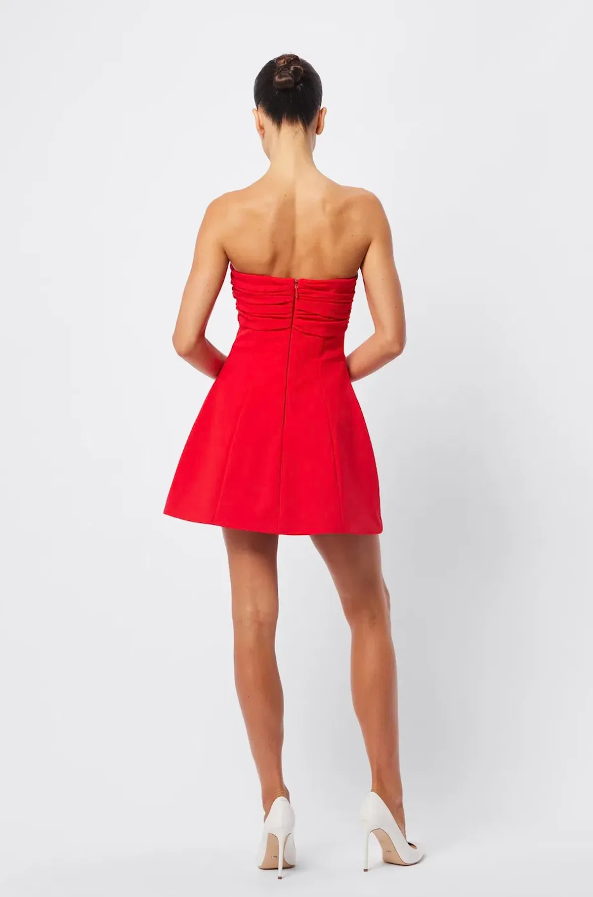 Mossman The Bitter Mini Dress Red Size 12 - Image 3