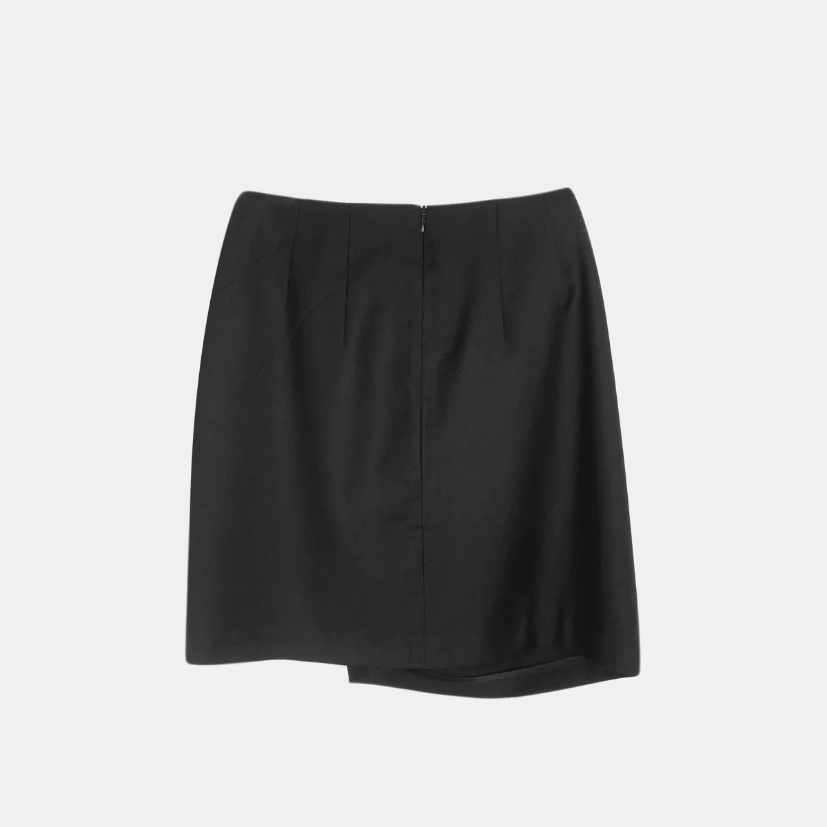 Anna Quan Emelia Ruched Mini Skirt Black Size 12 - Image 8