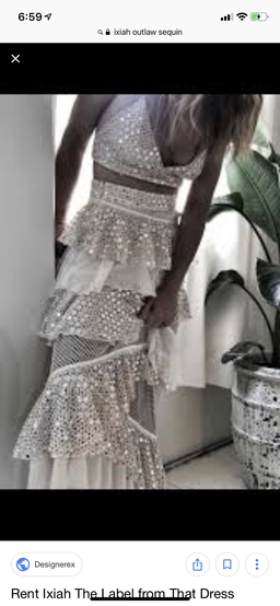 Ixiah The Label Sequin Outlaw Set Size 8 for rent on The Volte - image 2
