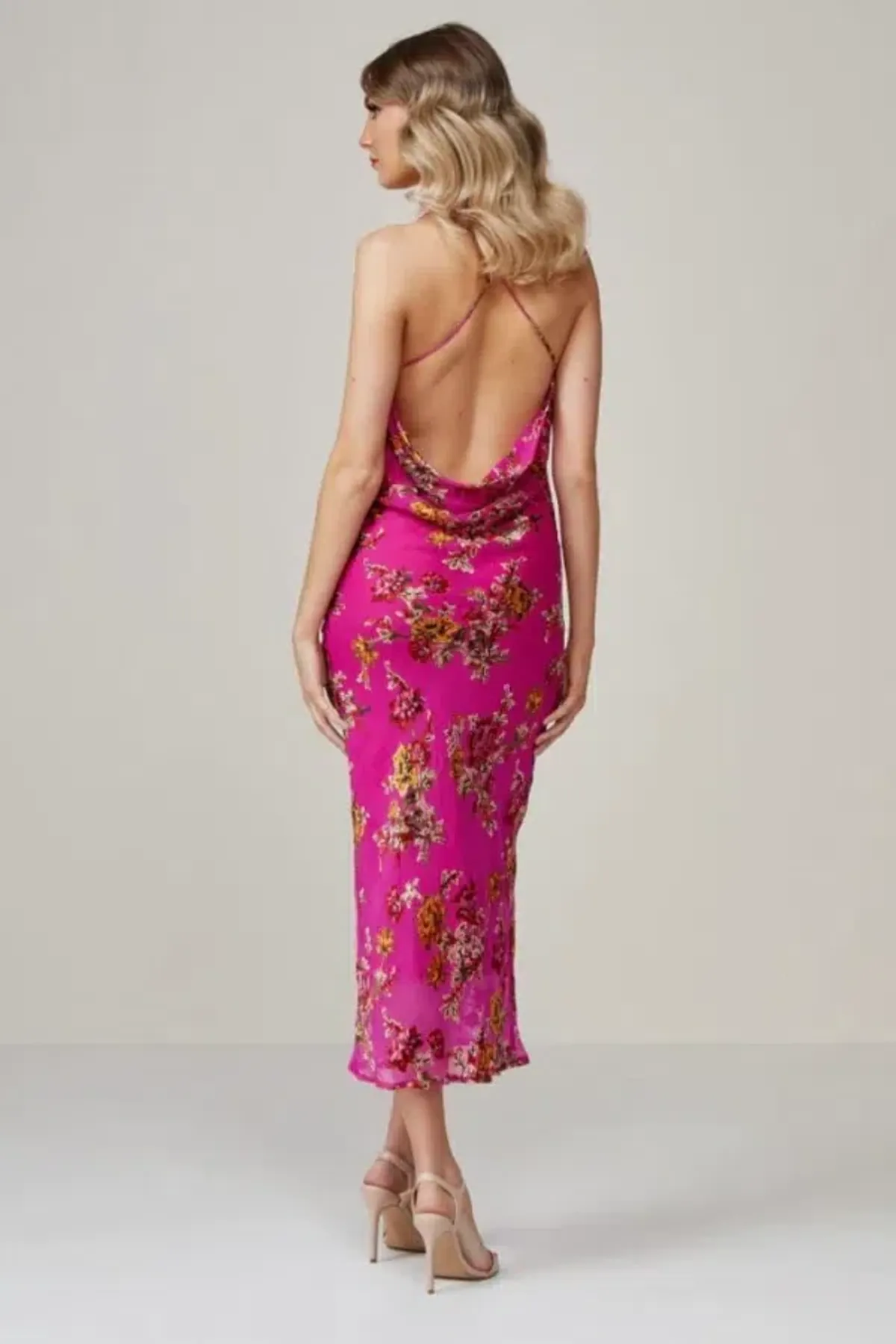 Rat and Boa Kiki Dress Pink Floral Size XS/Au 6 - Image 2