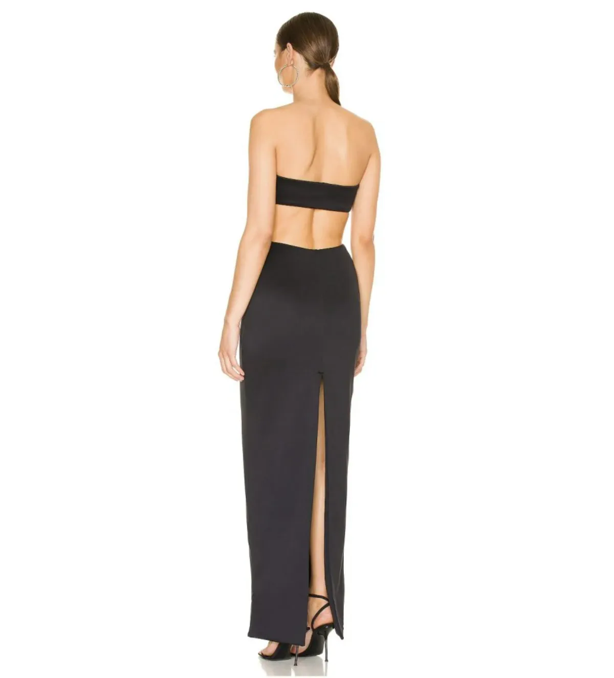 Natalie Rolt Carmen Gown Black Size AU 10 - Image 3