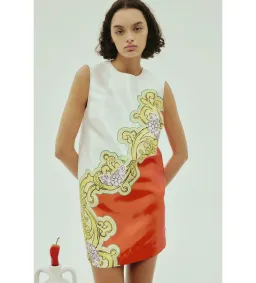 Alemais Sierra Mini Dress Multi Print Size 10 for rent on The Volte - image 2
