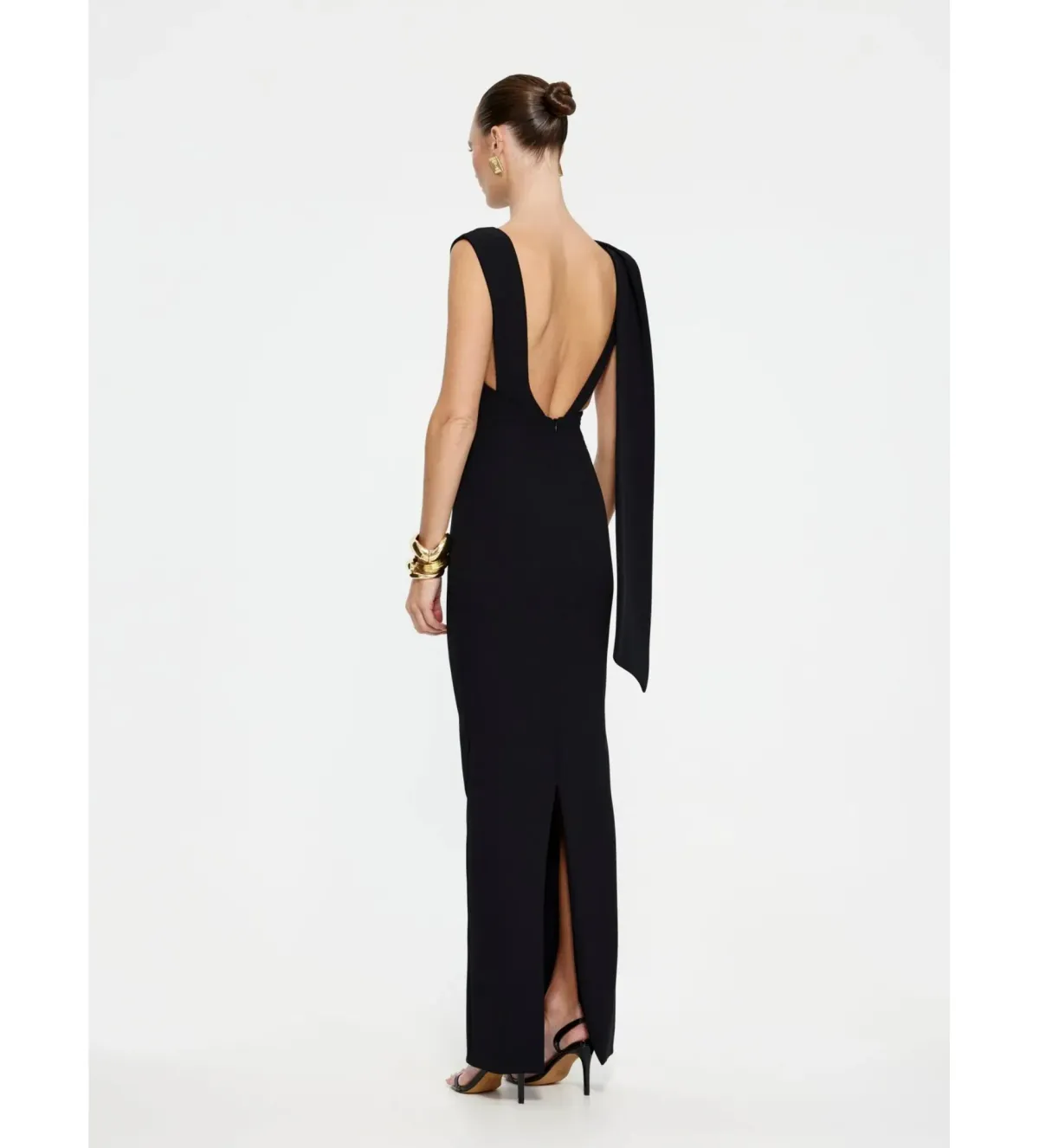 Effie Kats Audrey Gown Black Size Small / AU 8 - Image 3