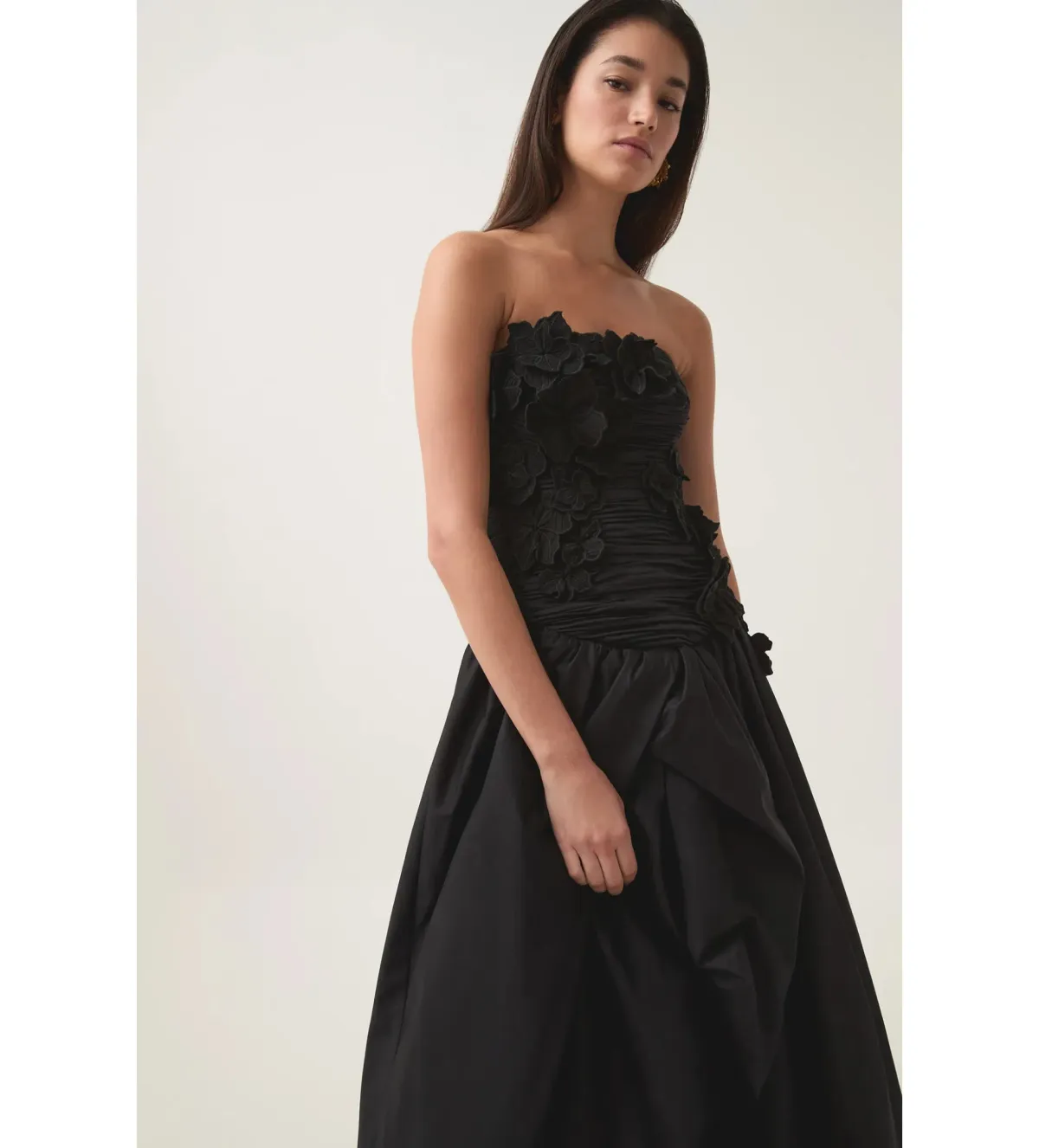 Aje Splendour Flower Gown Black Size AU 6 - Image 9