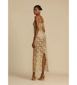 Arcina Ori Kendra Dress Gold Size XS / AU 6 for rent on The Volte - image 2