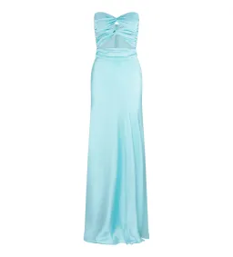 HNTR the label Inka Gown in Aqua Size S / AU 8 for rent on The Volte - image 3