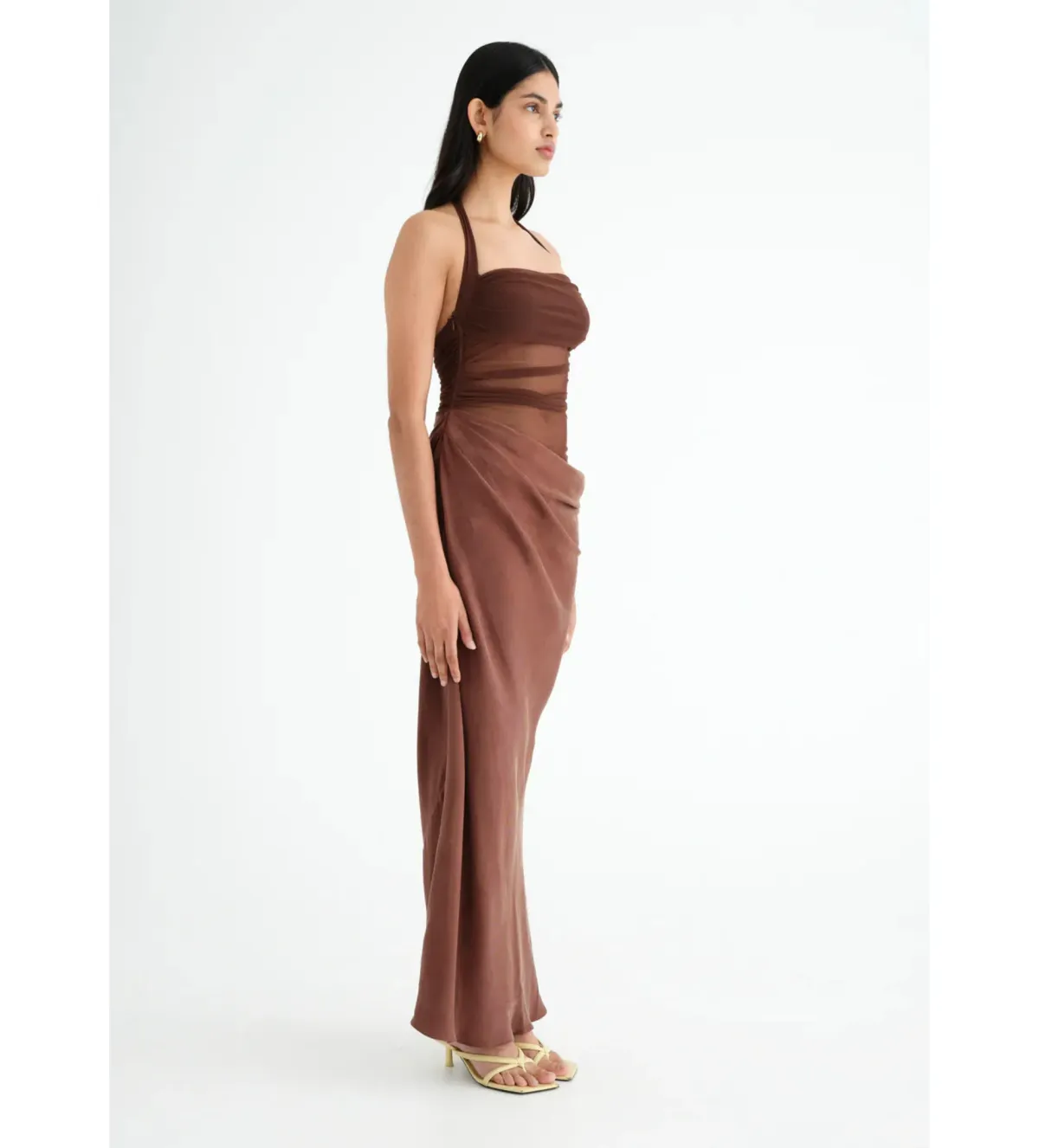 Benni Gina Dress in Chocolate Size AU 10 - Image 2