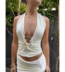Ance Gria Nellie Set Cream Size XS / AU 6 for rent on The Volte - image 3