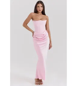 House of CB Persephone Dress in Rose Size XS / AU 6 for rent on The Volte - image 1