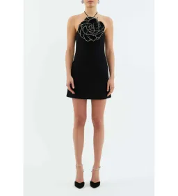 Rebecca Vallance Eliana Mini Dress Black Size AU 8 for rent on The Volte - image 8