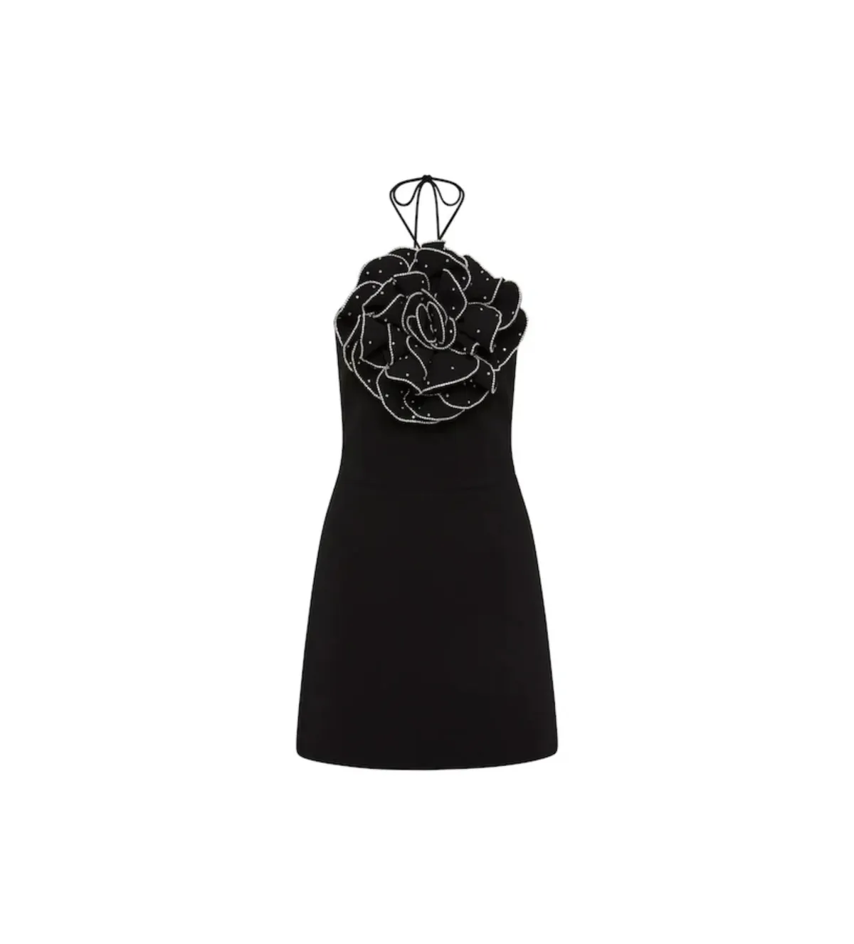 Rebecca Vallance Eliana Mini Dress Black Size AU 8 - Image 12